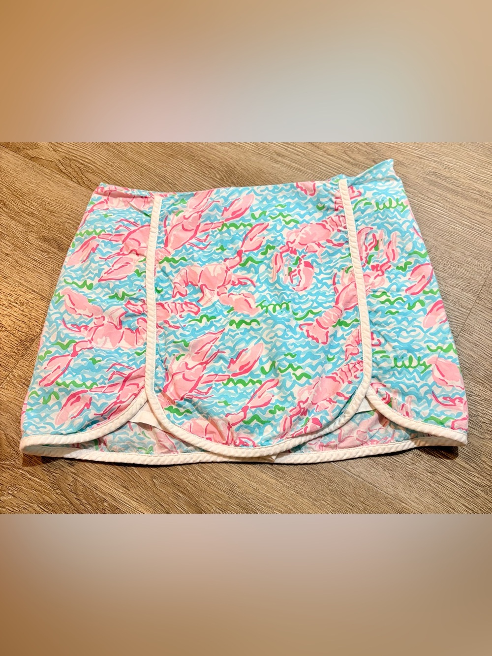 Lilly Pulitzer Women’s Cala Skort in Lobstah Roll print